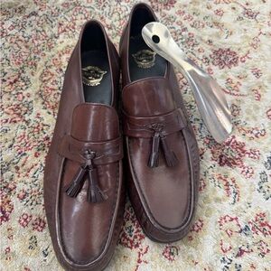 Florsheim Dark Brown Tassel Loafers